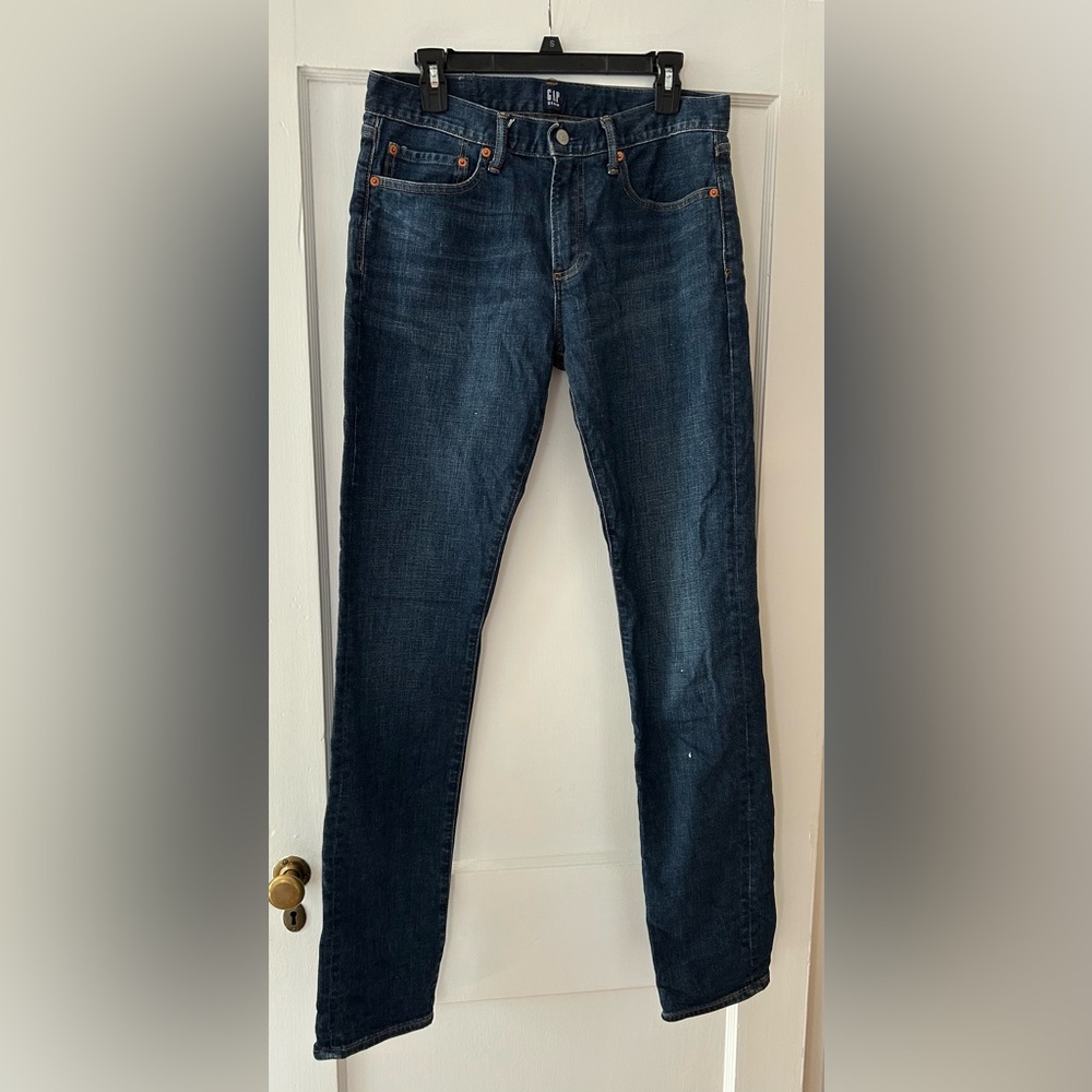 Mens Gap Jeans 1969 straight leg slim